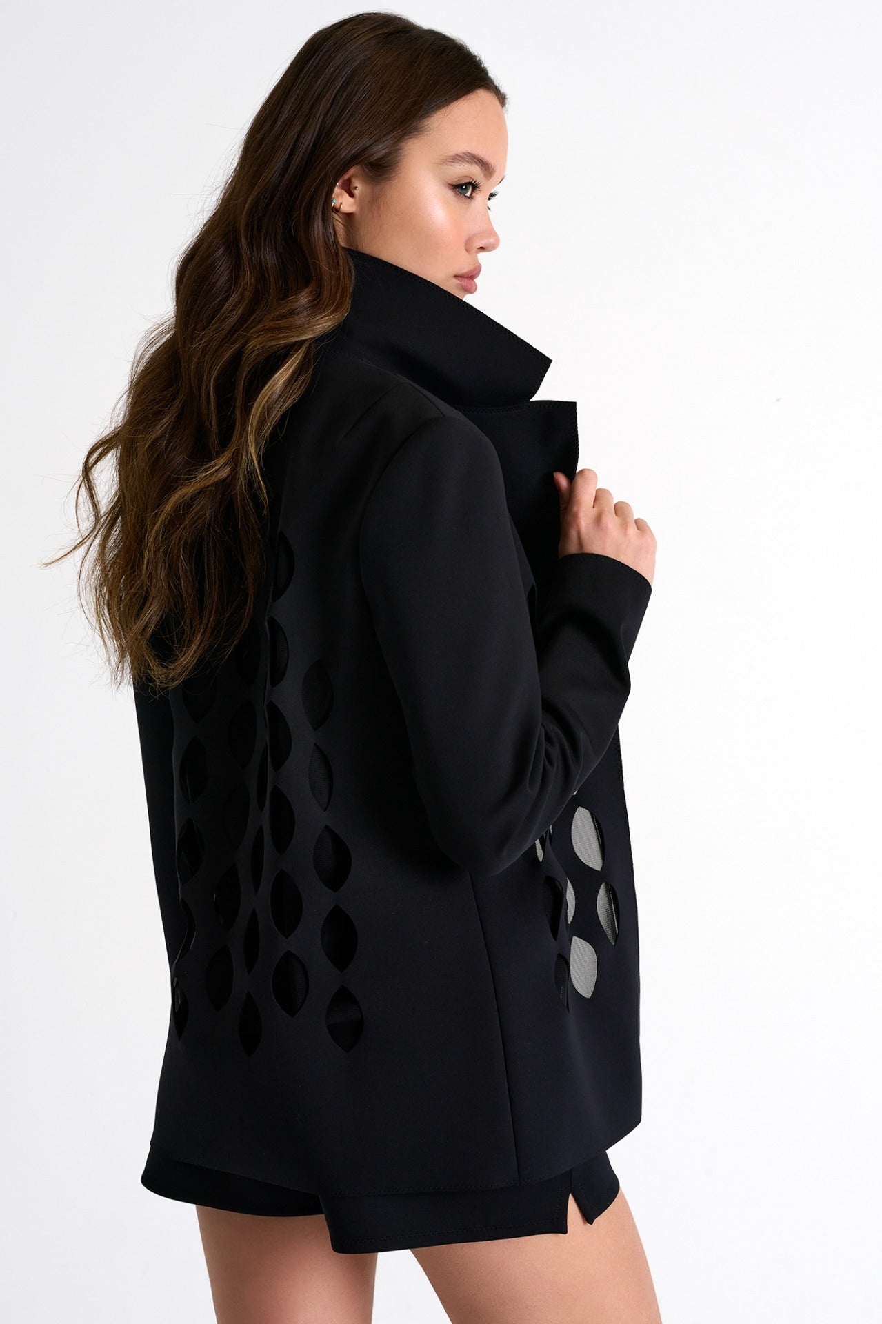 Shan Structured Cut Out Blazer