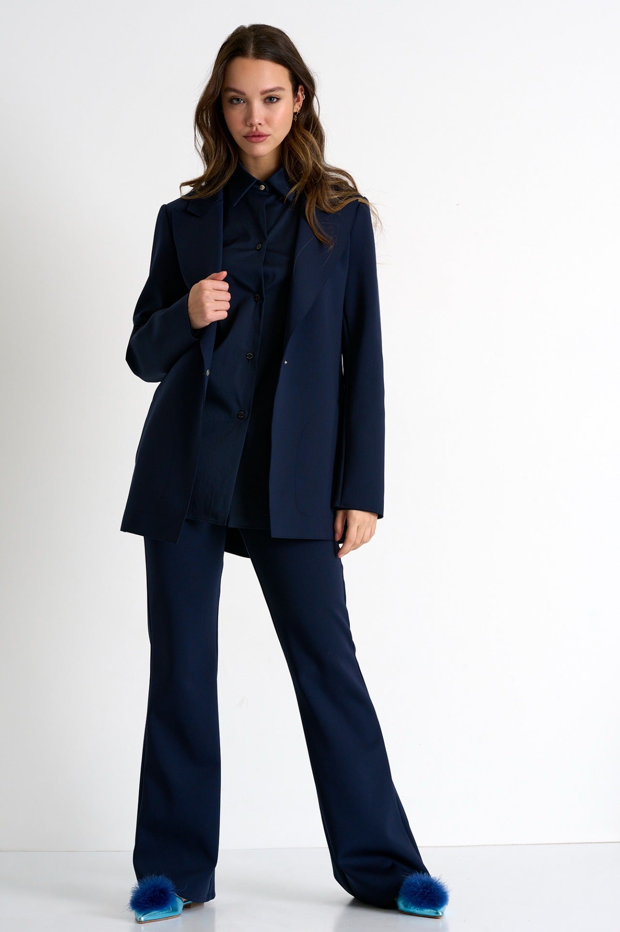 Shan Classic Long Blazer