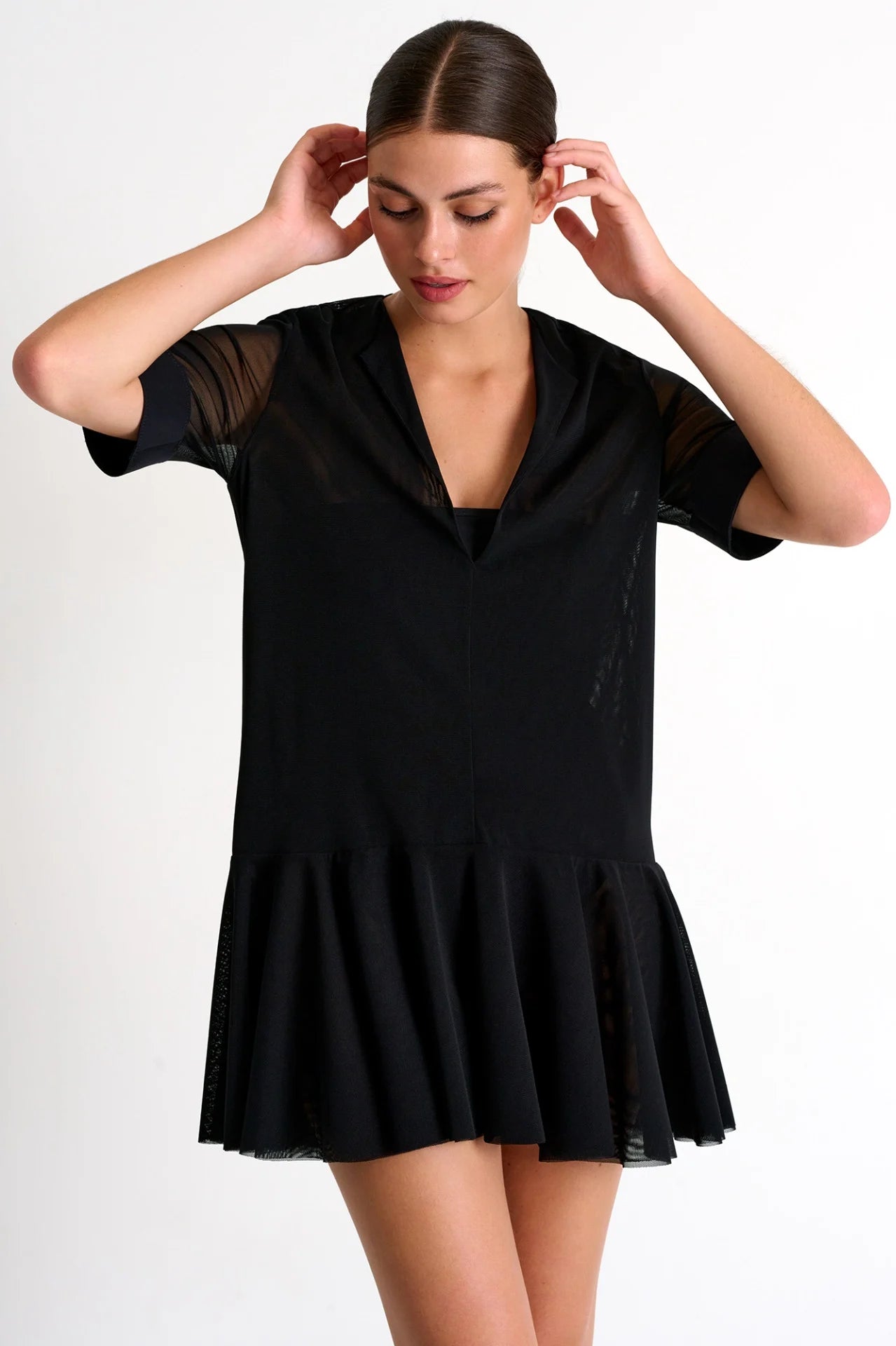 Shan Short Flowy Cover Up