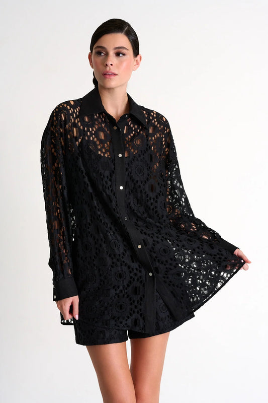 Shan Modern Lace Shirt