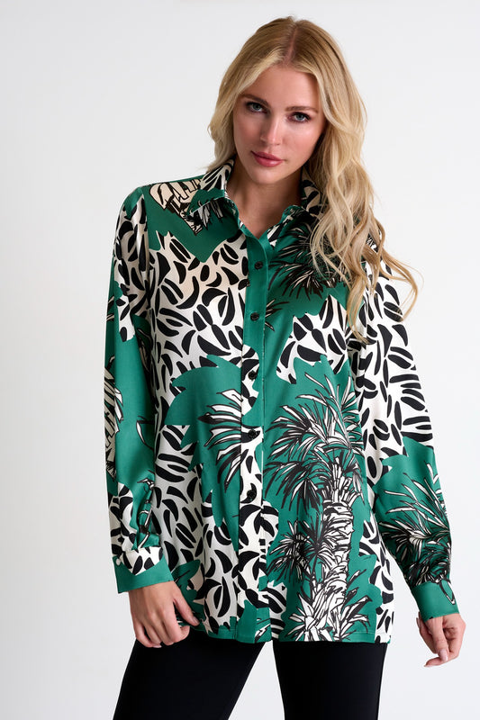 Shan Oasis Silk Blouse