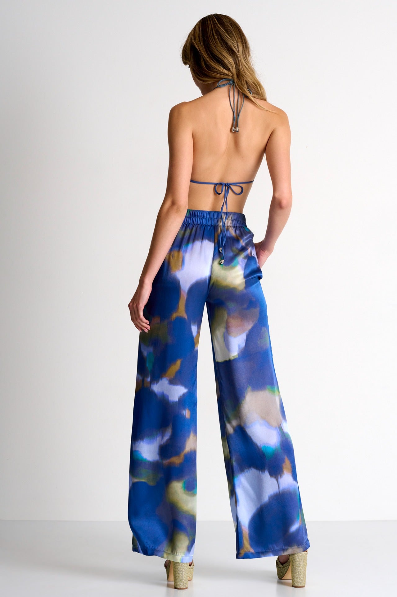 Shan Iris Silk Pant
