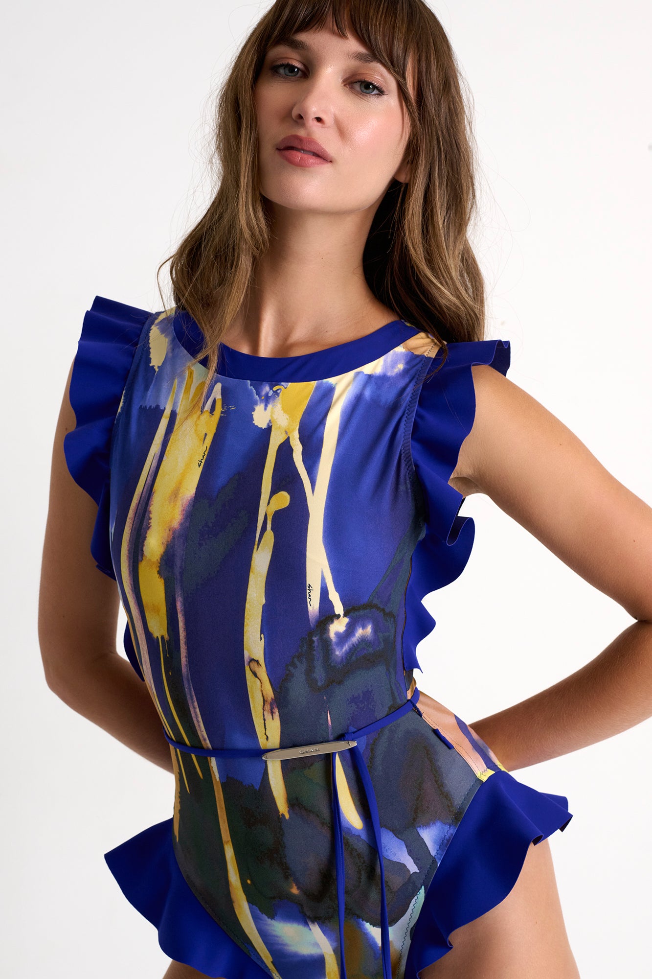 Shan Swimsuit with Ruffle Detail