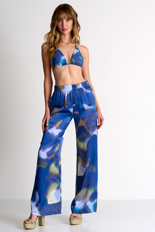 Shan Iris Silk Pant