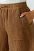 Oui Linen Bermuda Shorts