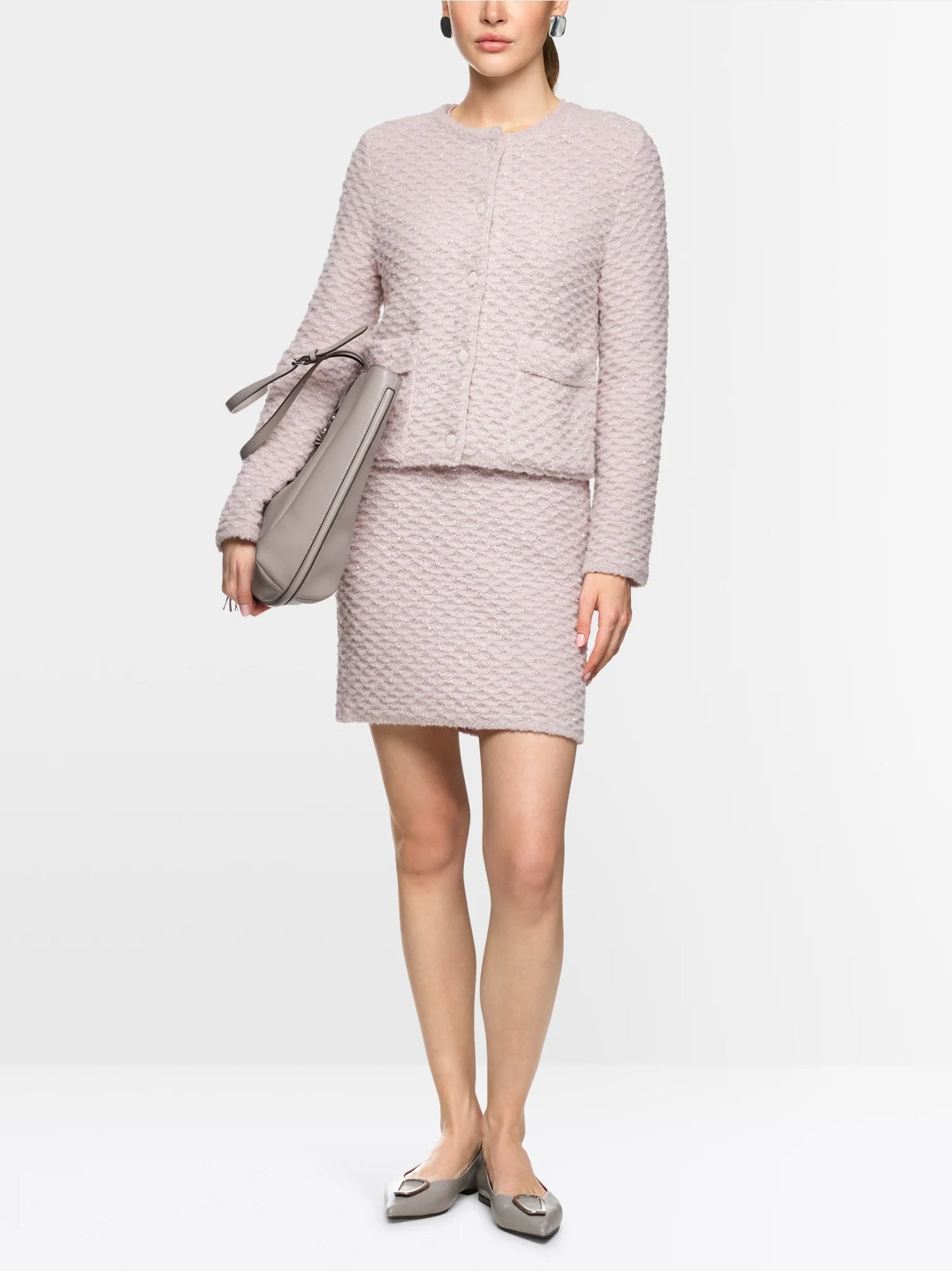 Marc Cain Crop Knitted Cardigan