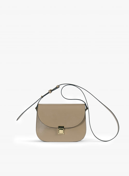 Cinzia Rocca Smooth Leather Shoulder Bag
