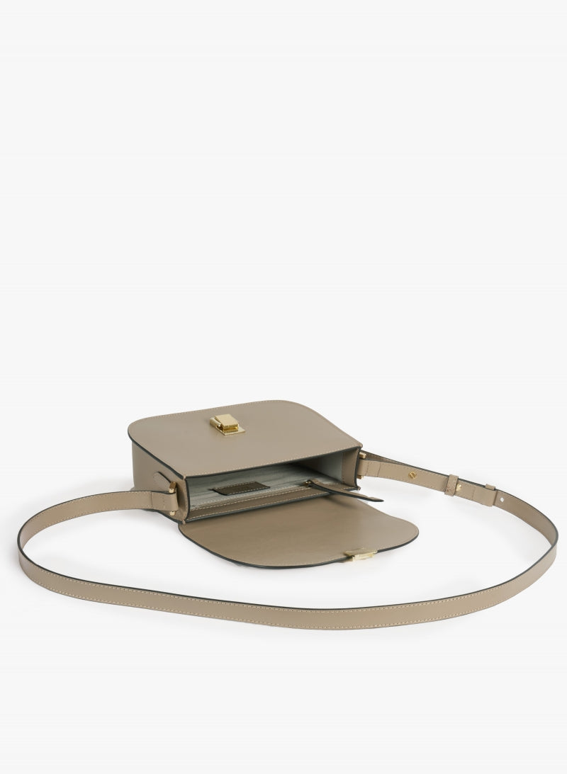 Cinzia Rocca Smooth Leather Shoulder Bag