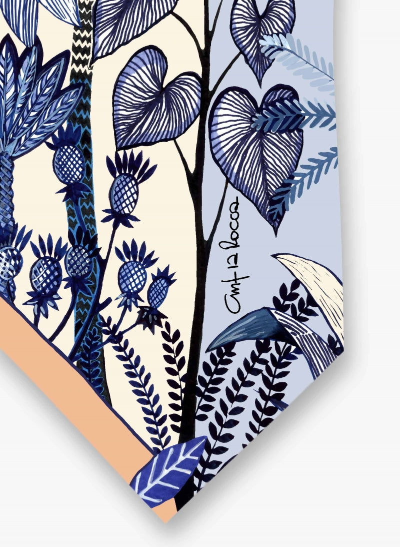Cinzia Rocca Silk Tie Scarf