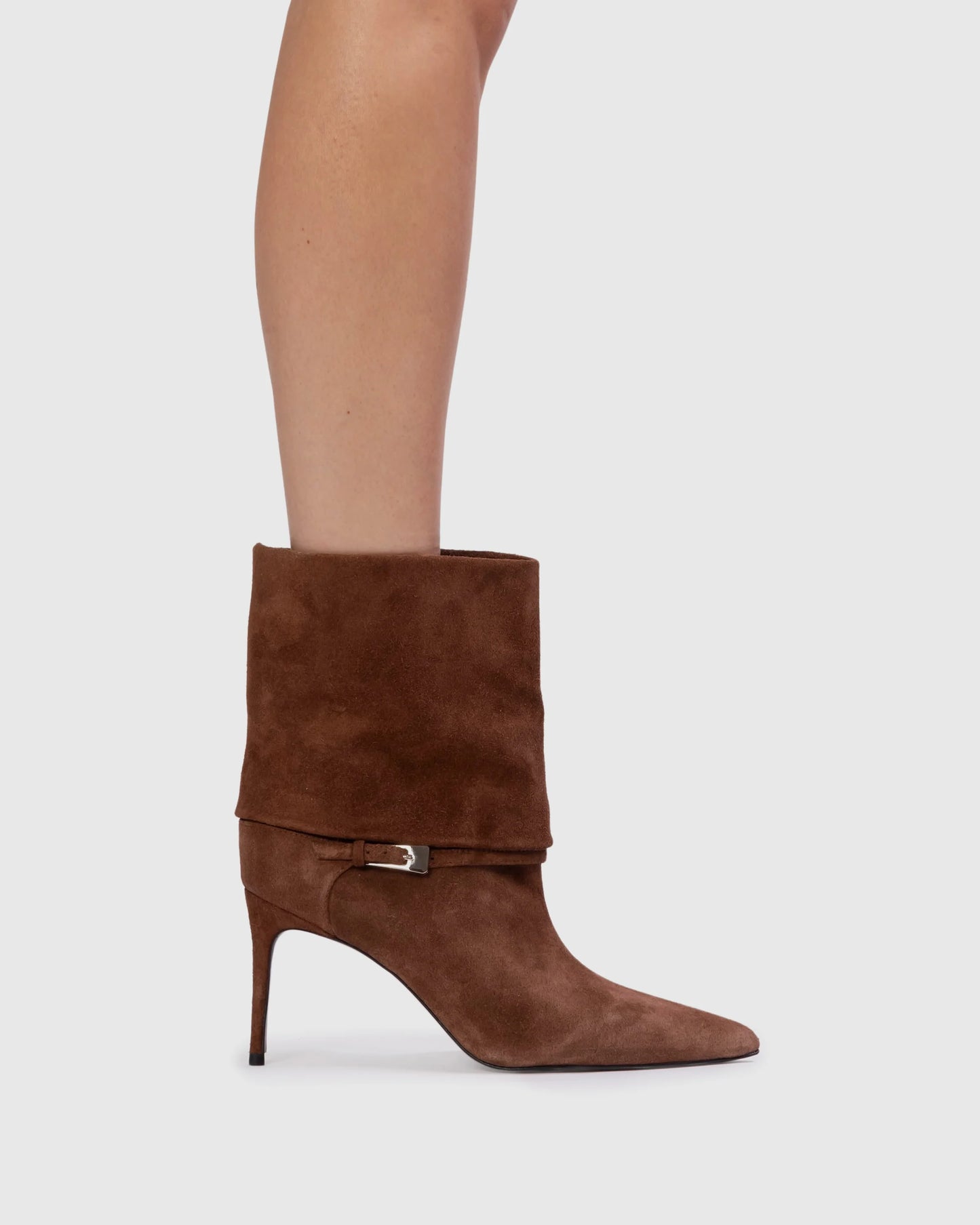 Black Suede Studio Simone Boot