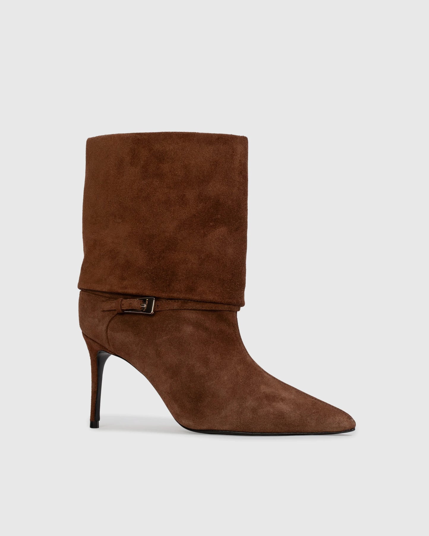 Black Suede Studio Simone Boot