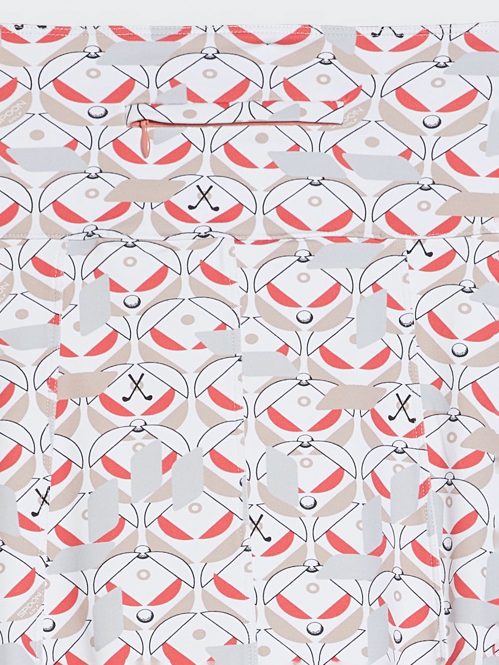 Spoon Geo Print Skort