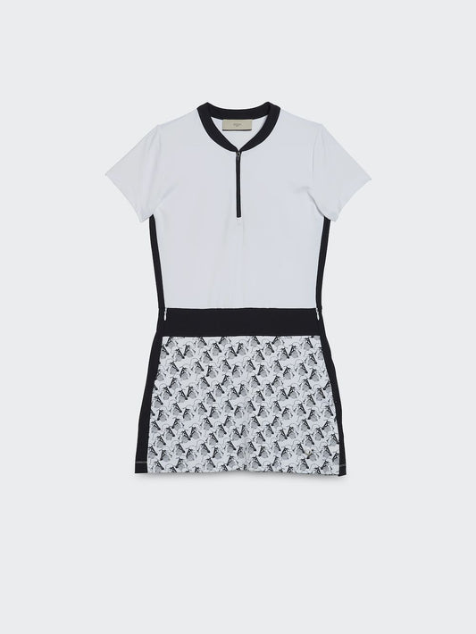 Spoon Print Golf Dress