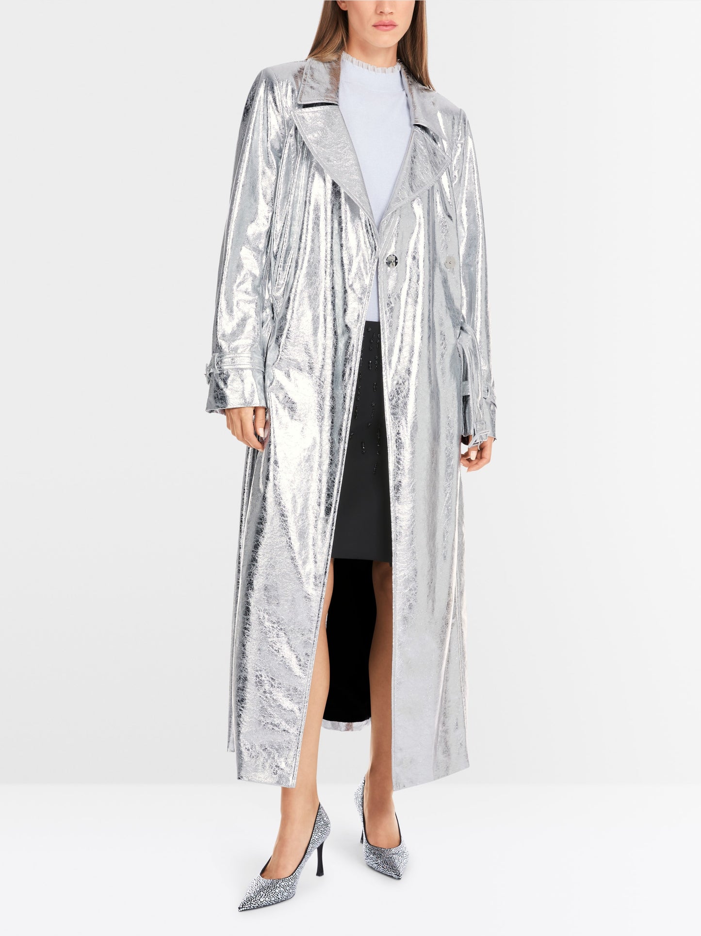 Marc Cain Metallic Coat