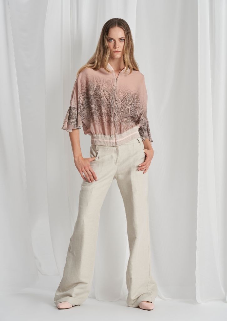 Tricot Chic Silk Top