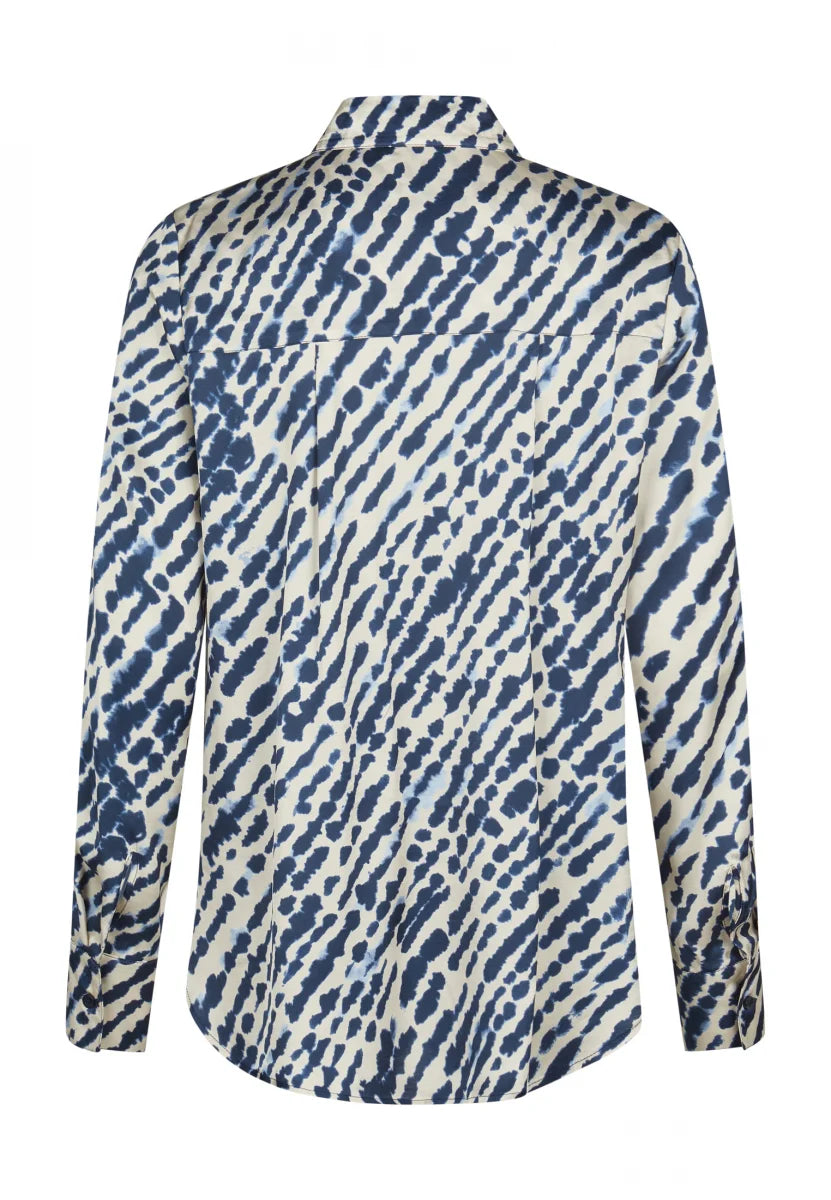 Marc Aurel Water Color Print Blouse