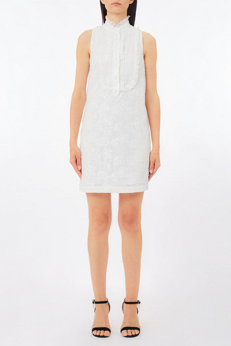 Liu Jo White Dress with Sequin