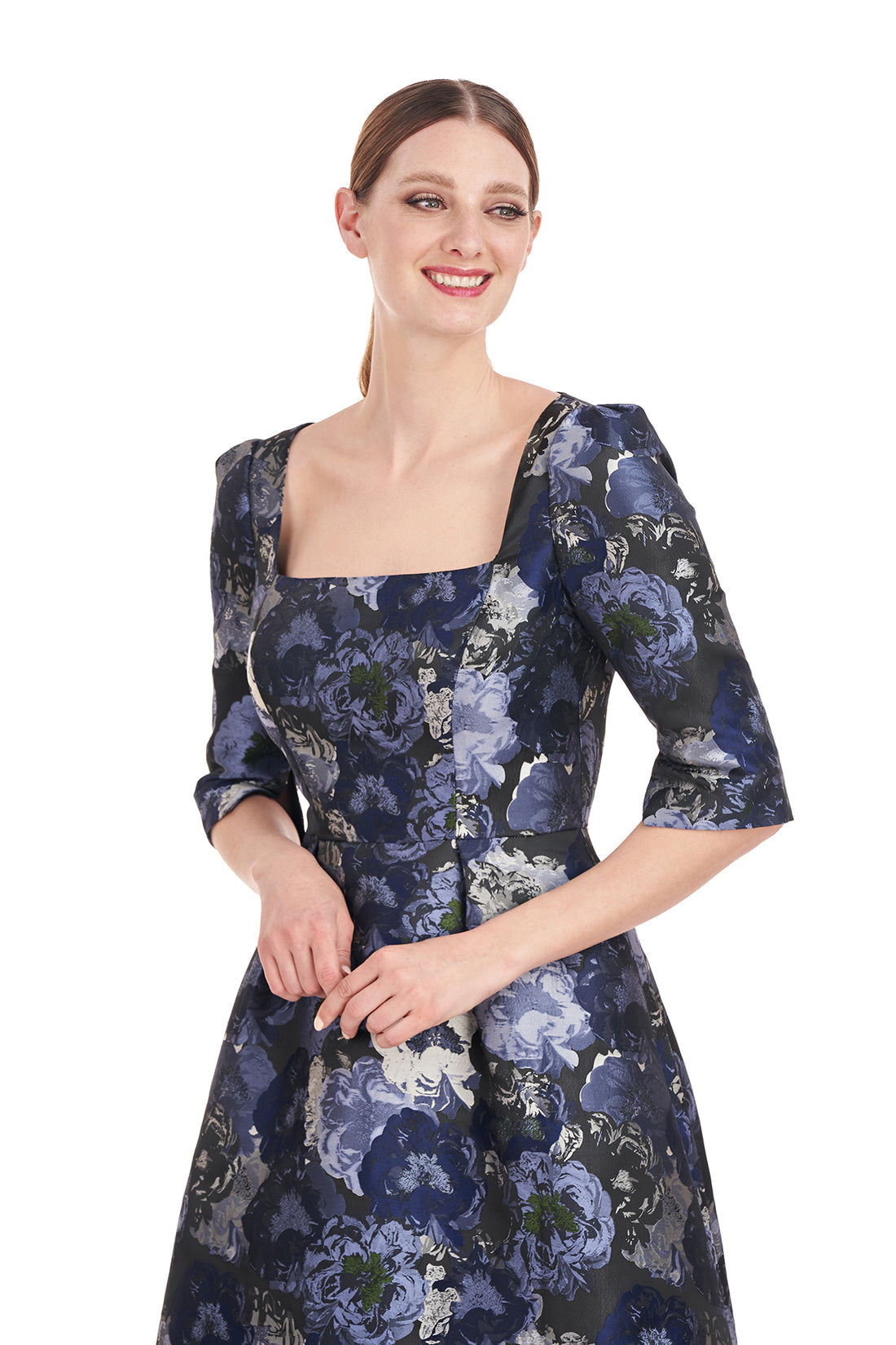 Kay Unger Piper Midi Dress