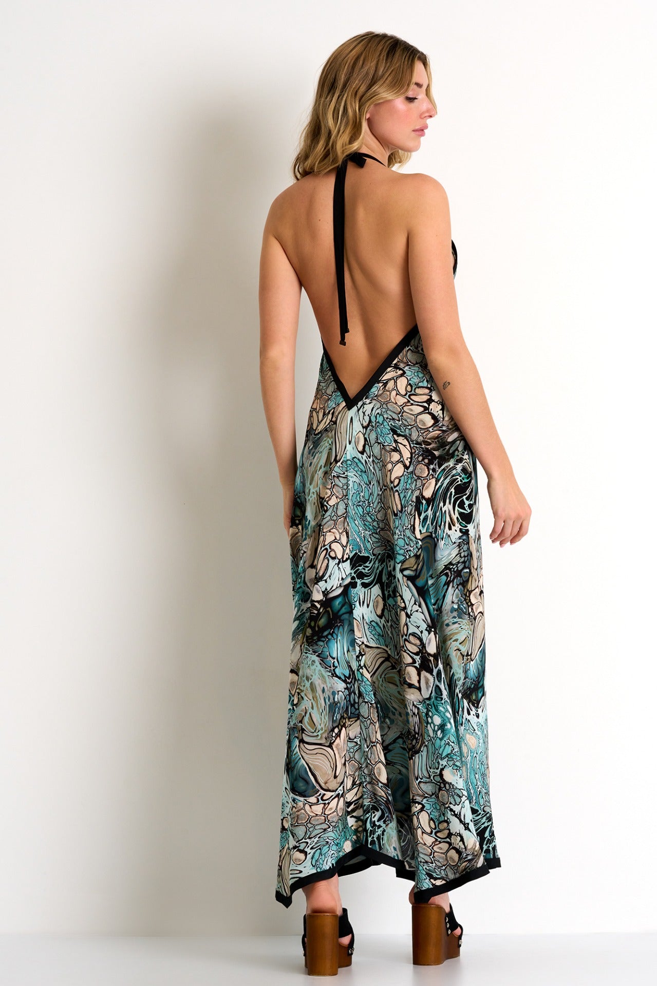 Shan Silk Maxi Dress