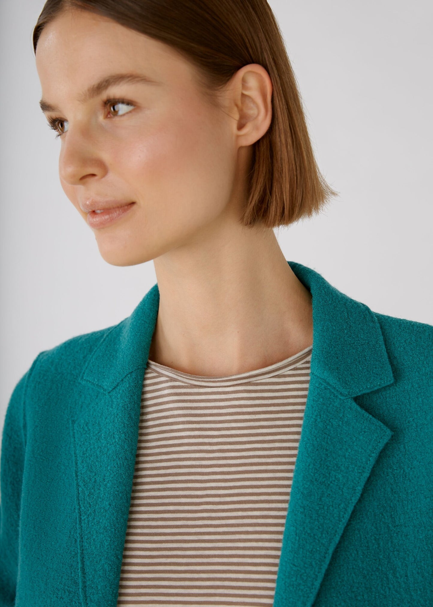 Oui Light Weight Wool Coat