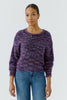 Oui Black Violett Pullover
