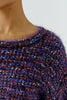 Oui Black Violett Pullover