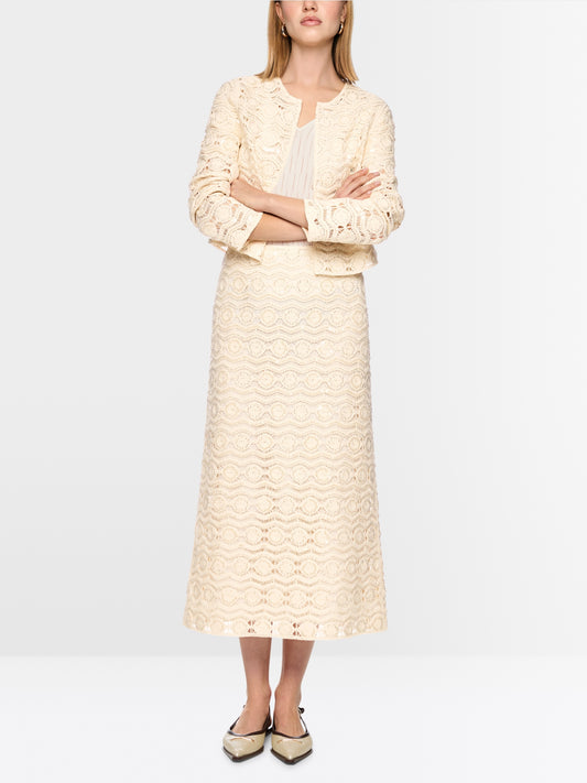 MC Openwork Skirt with Beads