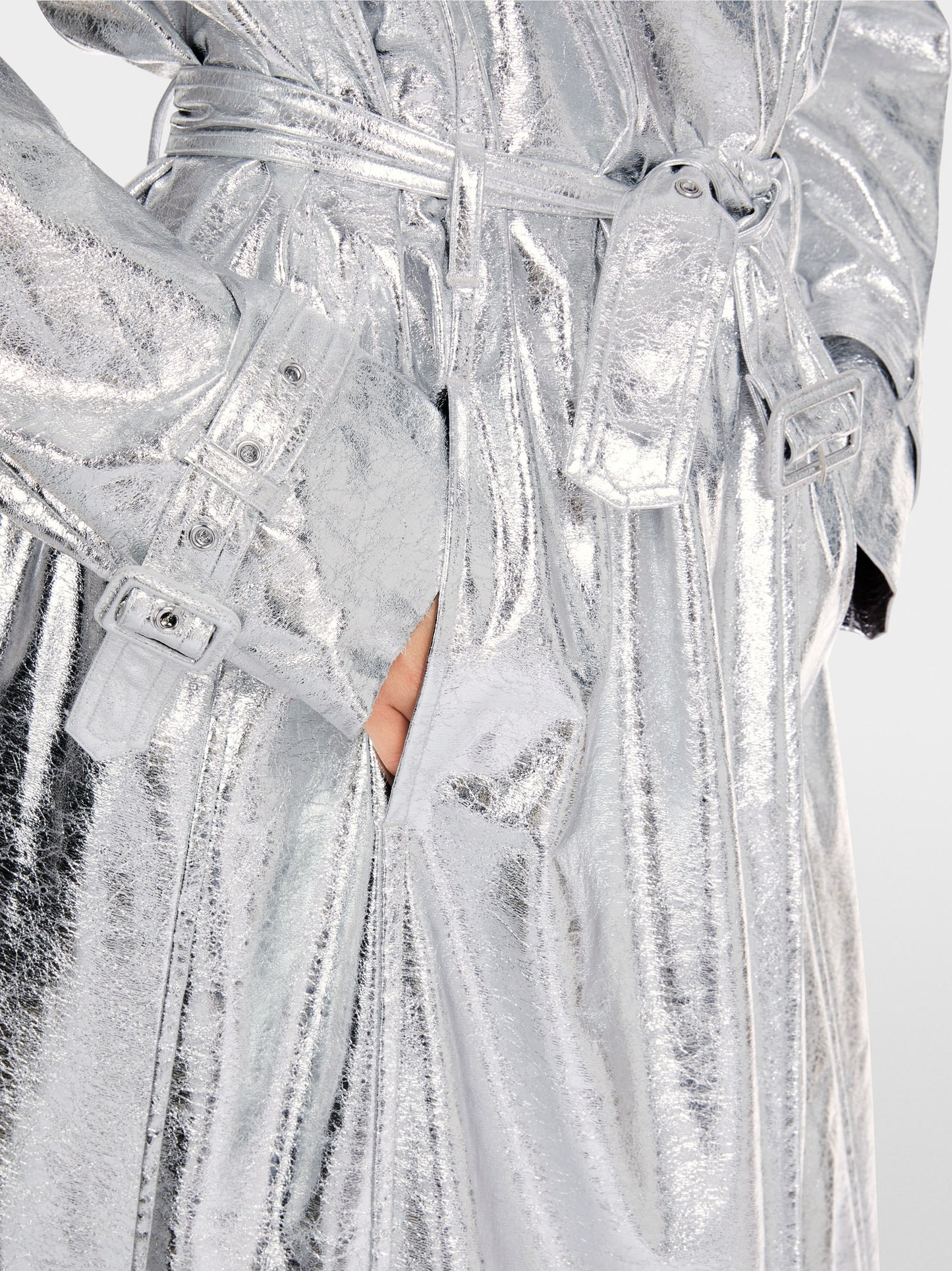 Marc Cain Metallic Coat