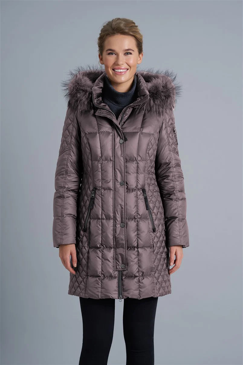 Junge Mauve Coat