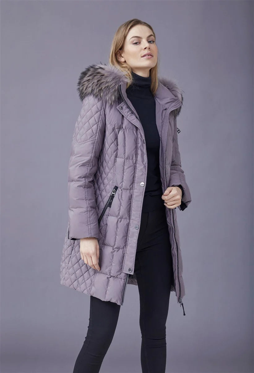 Junge Mauve Coat