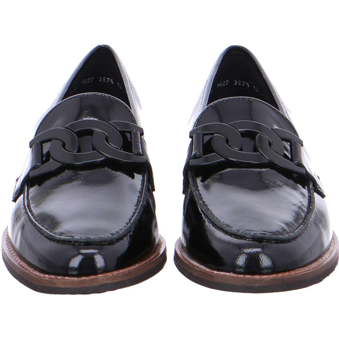 Ara Black Patent Loafer