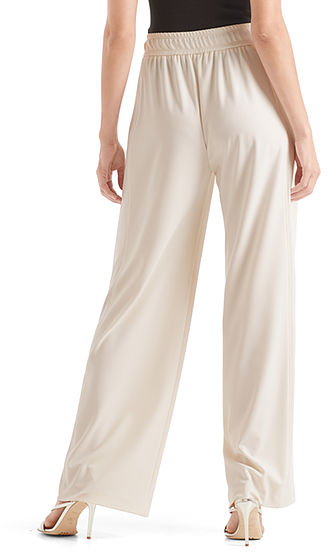 Marc Cain Leather Drawstring Pant - V