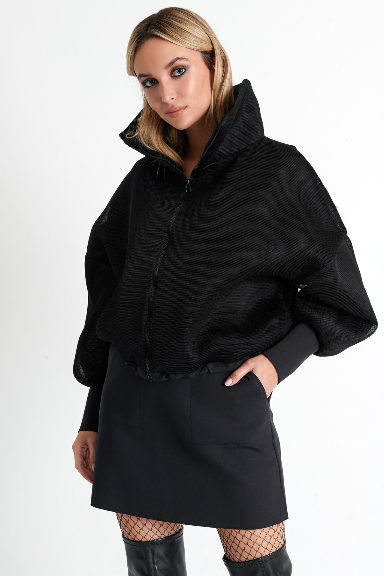 Shan 3D Mesh Puffer Jacket