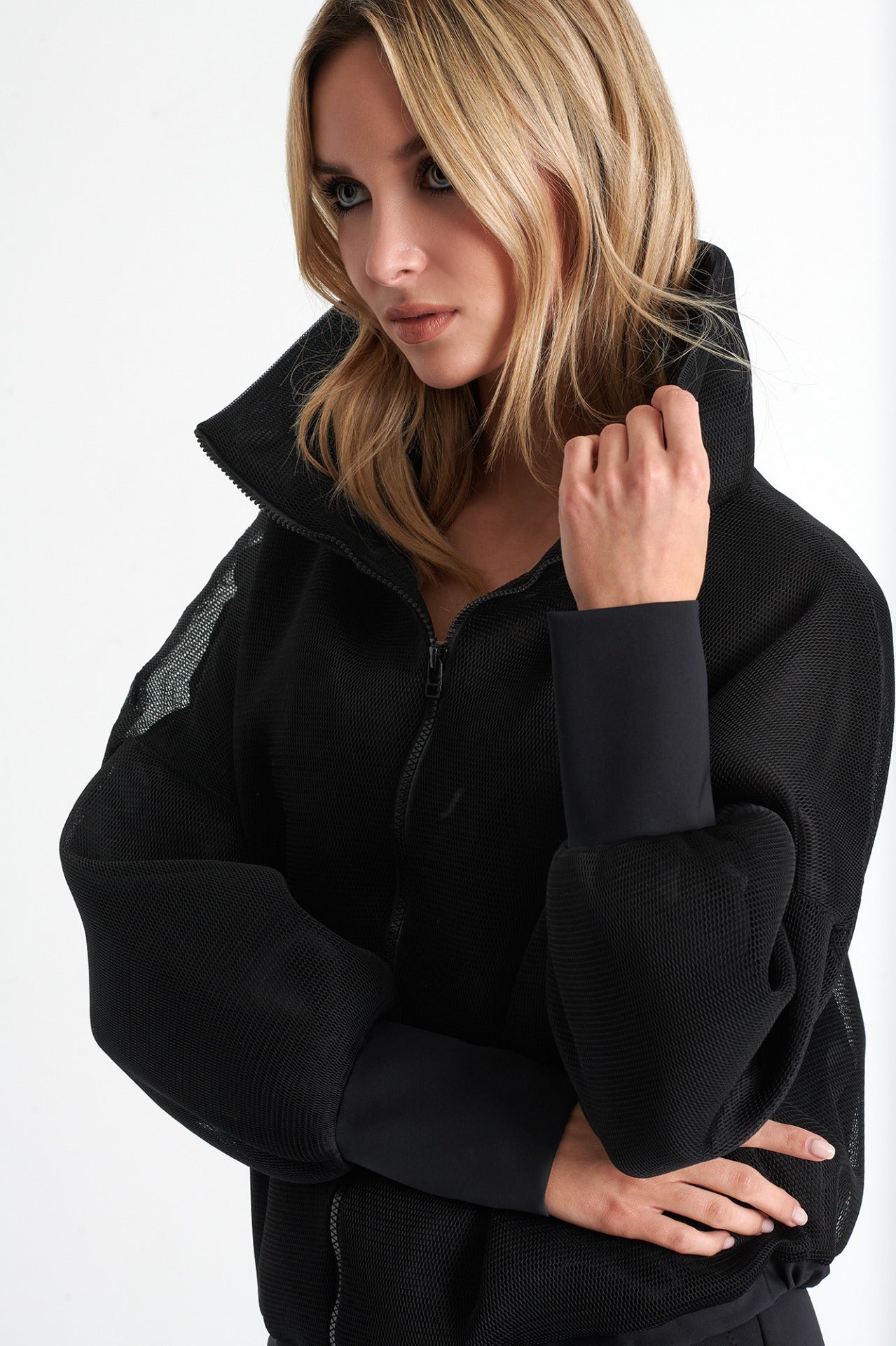 Shan 3D Mesh Puffer Jacket