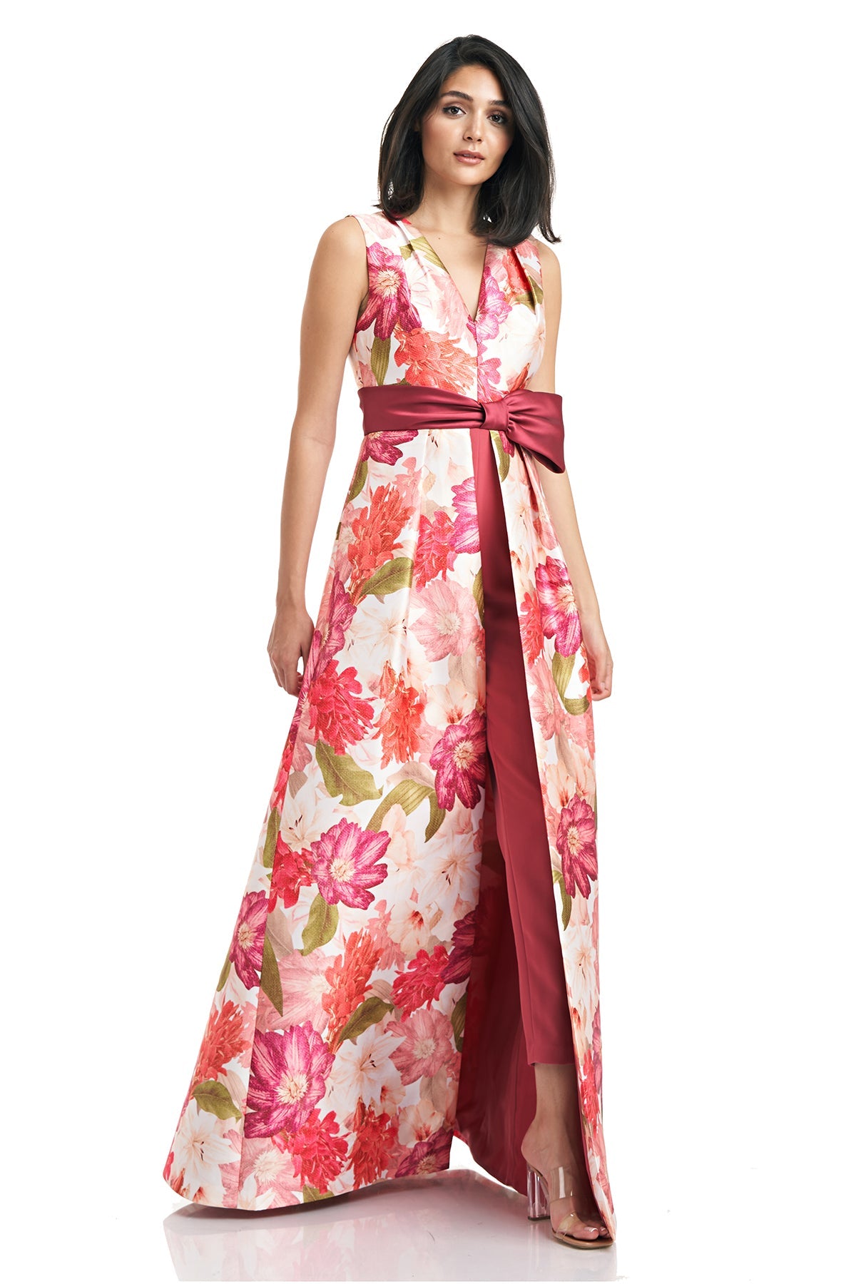 Kay Unger Walkthru Jumpsuit