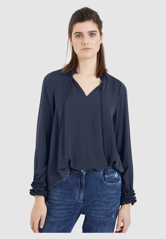Marc Aurel Ruffles Blouse