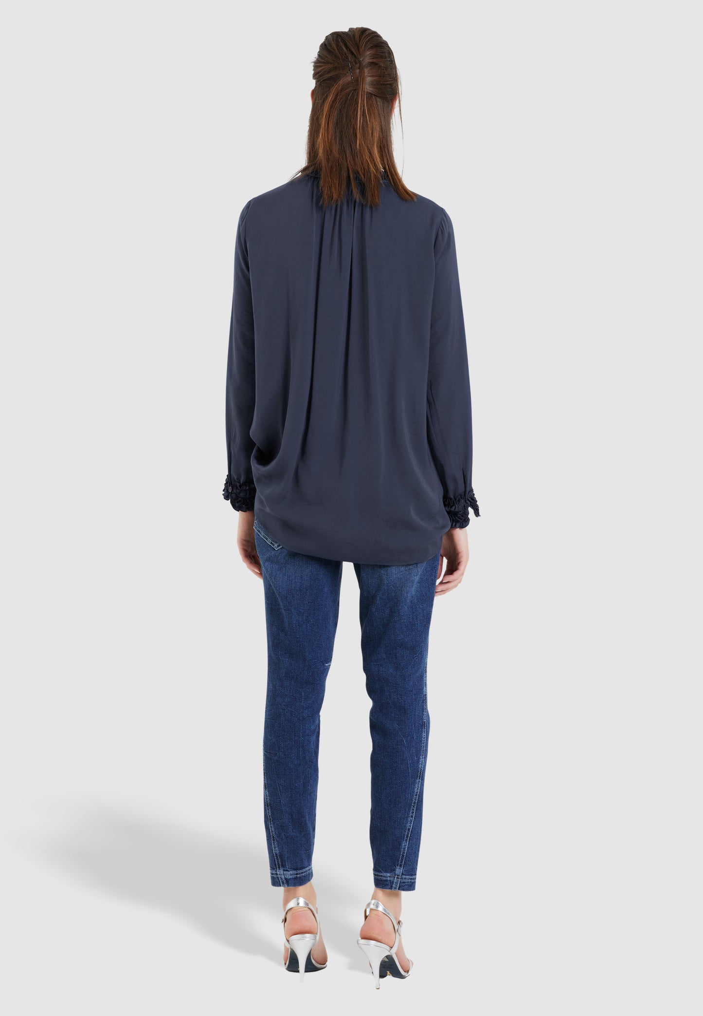 Marc Aurel Ruffles Blouse