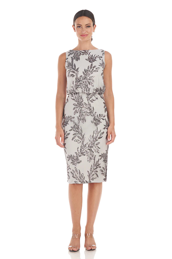 JS Jacqueline Blouson Midi Dress