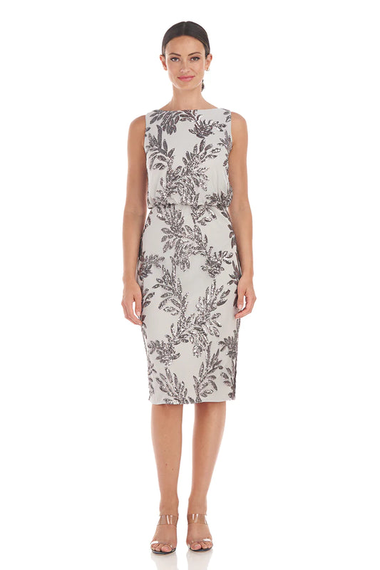 JS Jacqueline Blouson Midi Dress