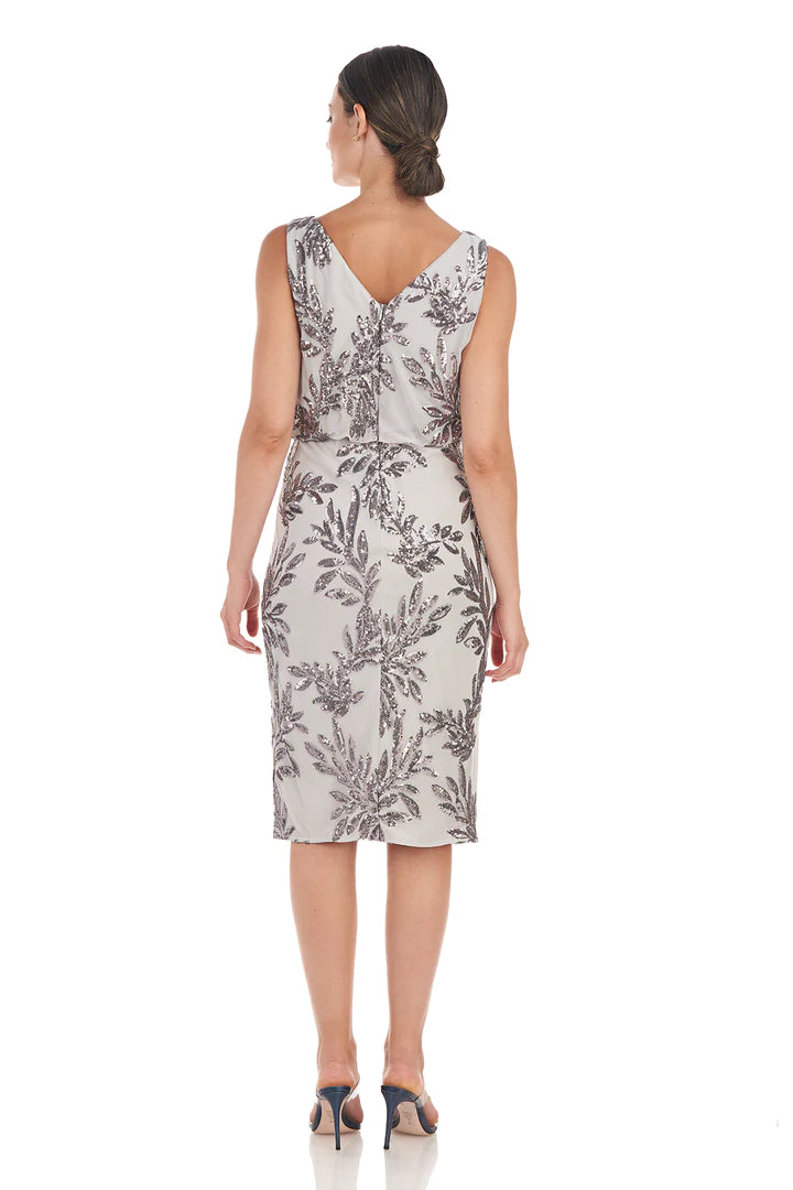 JS Jacqueline Blouson Midi Dress