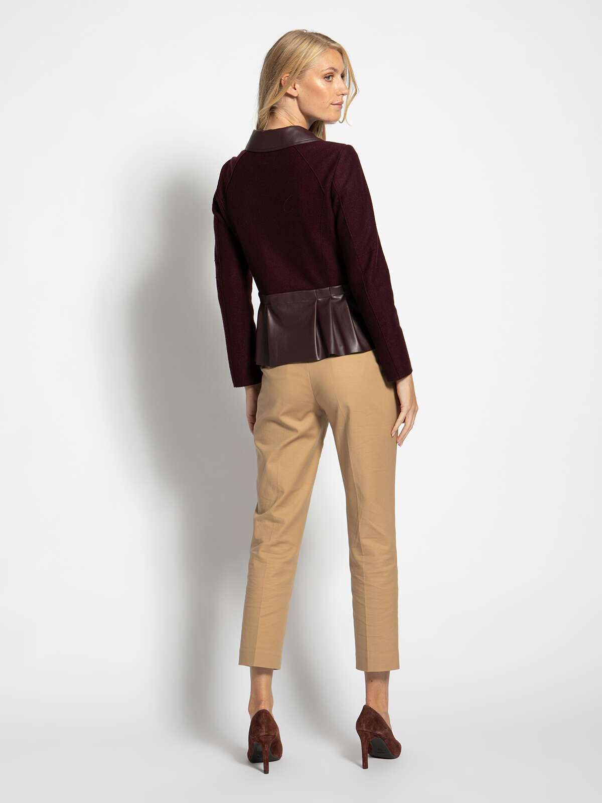 Marc Cain Purple Blazer