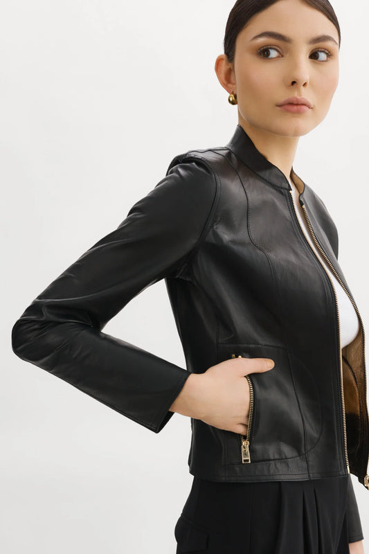 La Marque Chapin Leather Jacket