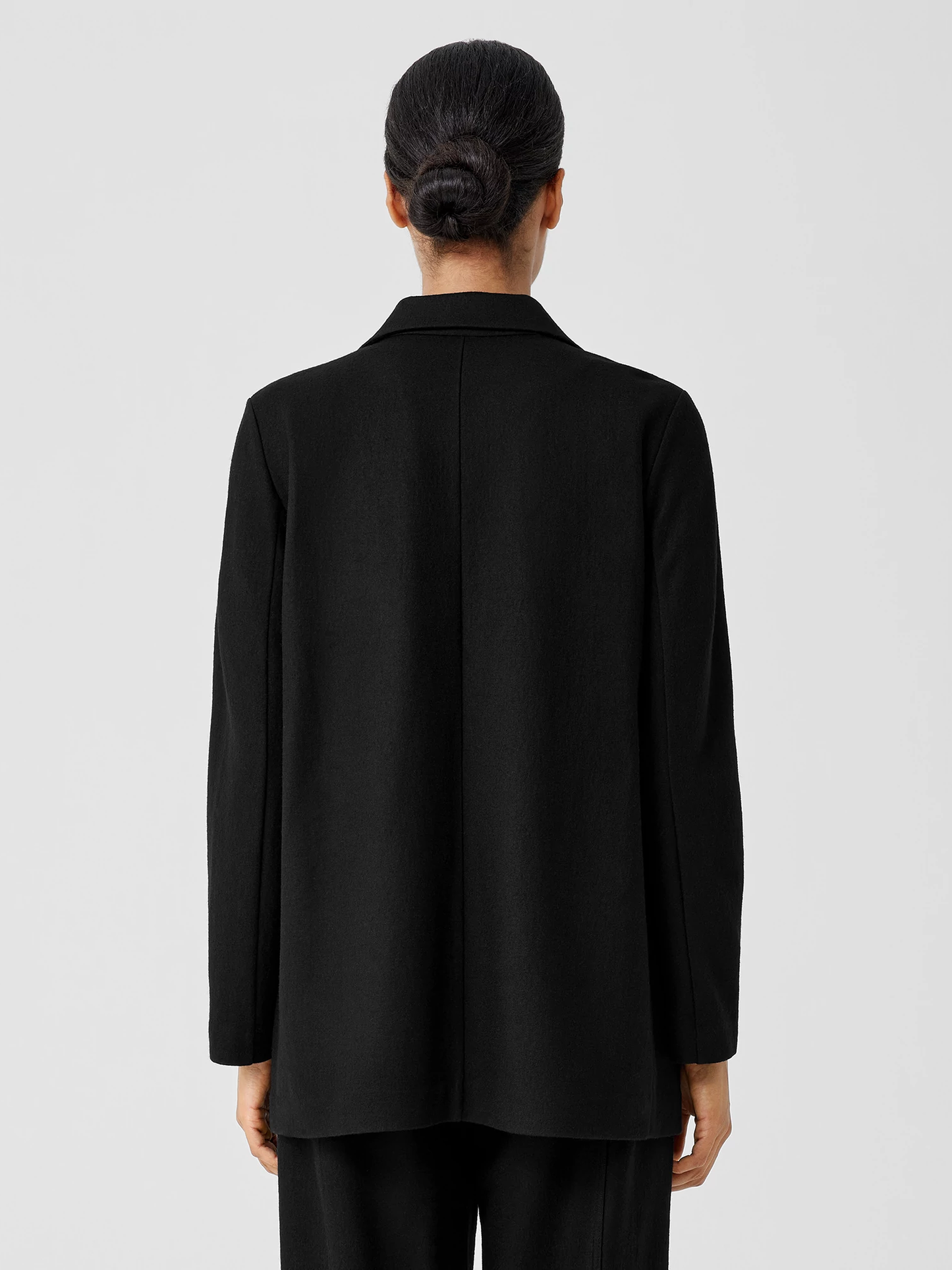 Eileen Fisher Long Wool Blazer