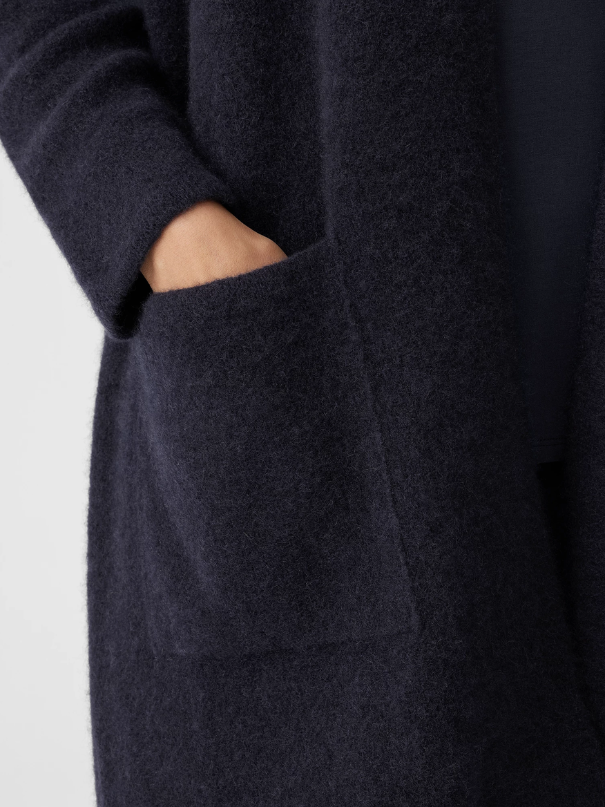 Eileen Fisher Cashmere Silk Bliss Long Cardigan