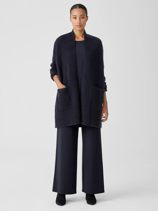 Eileen Fisher Cashmere Silk Bliss Long Cardigan