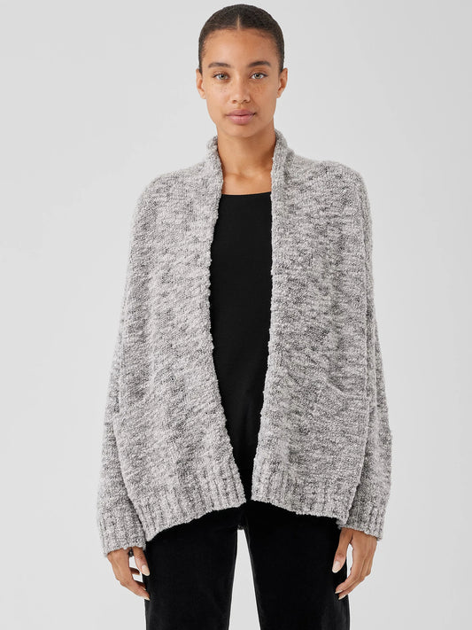 Eileen Fisher Wool Cardigan in Regenerative Wool