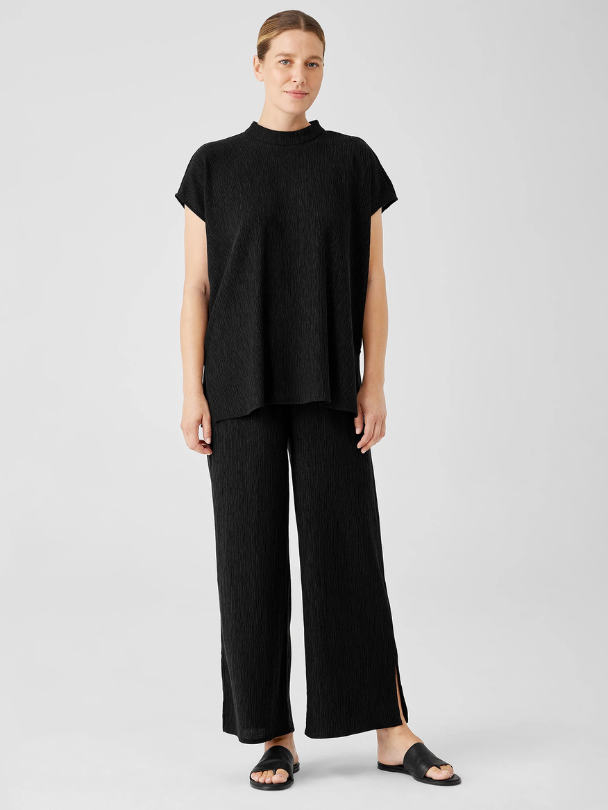 Eileen Fisher Plisse Pant – The One & Only Shoes, Clothing and Accessories