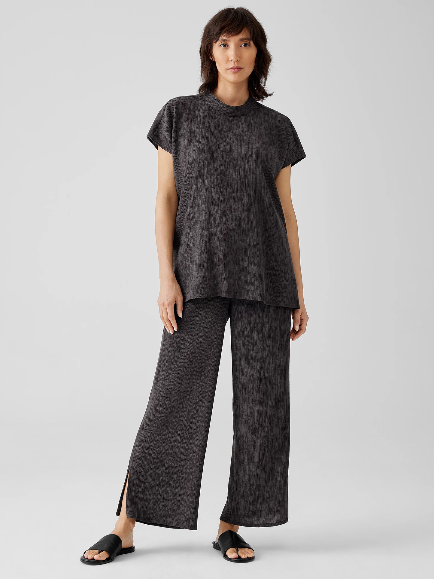 Eileen Fisher Plisse Top