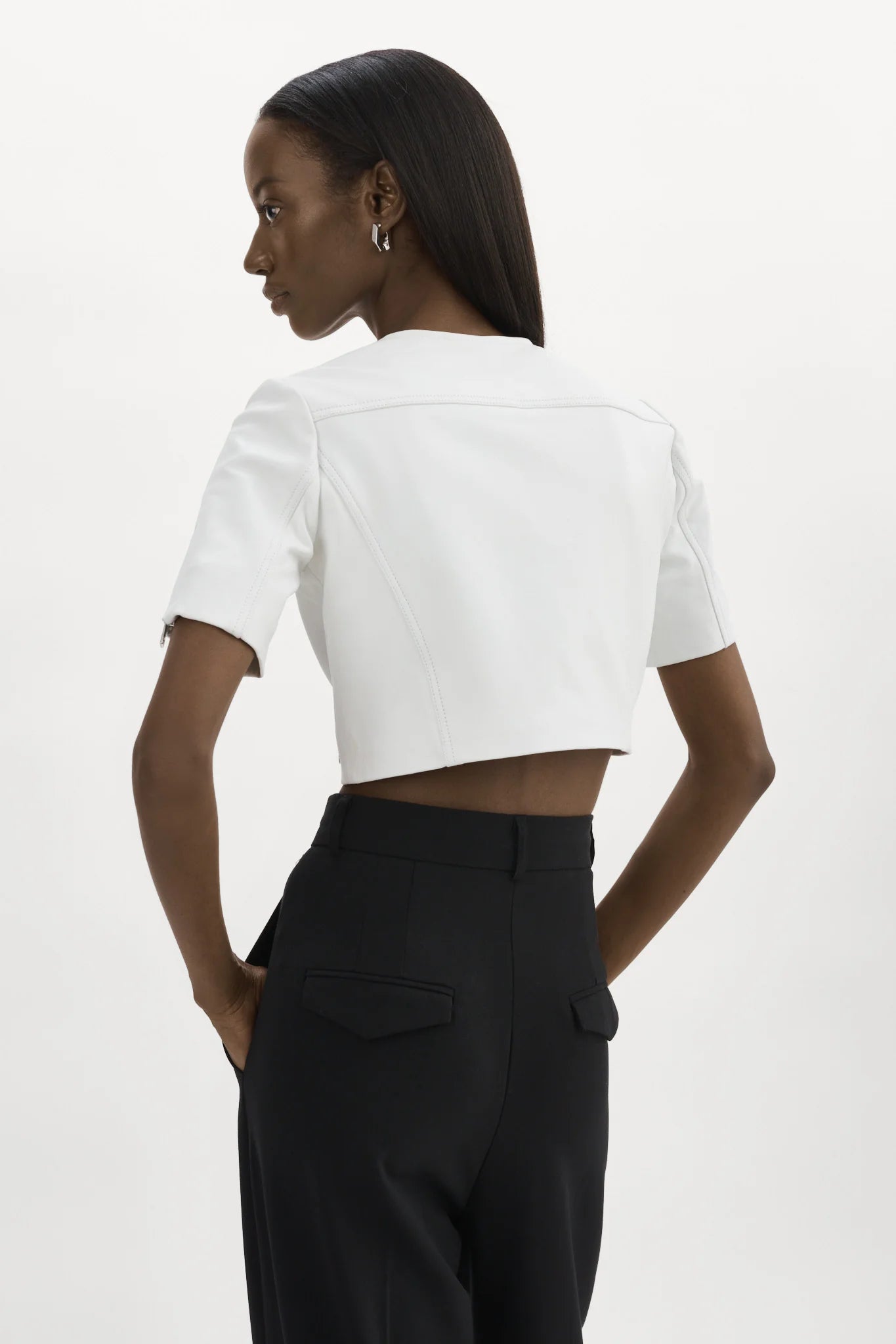 La Marque Kirsi Leather Biker Jacket