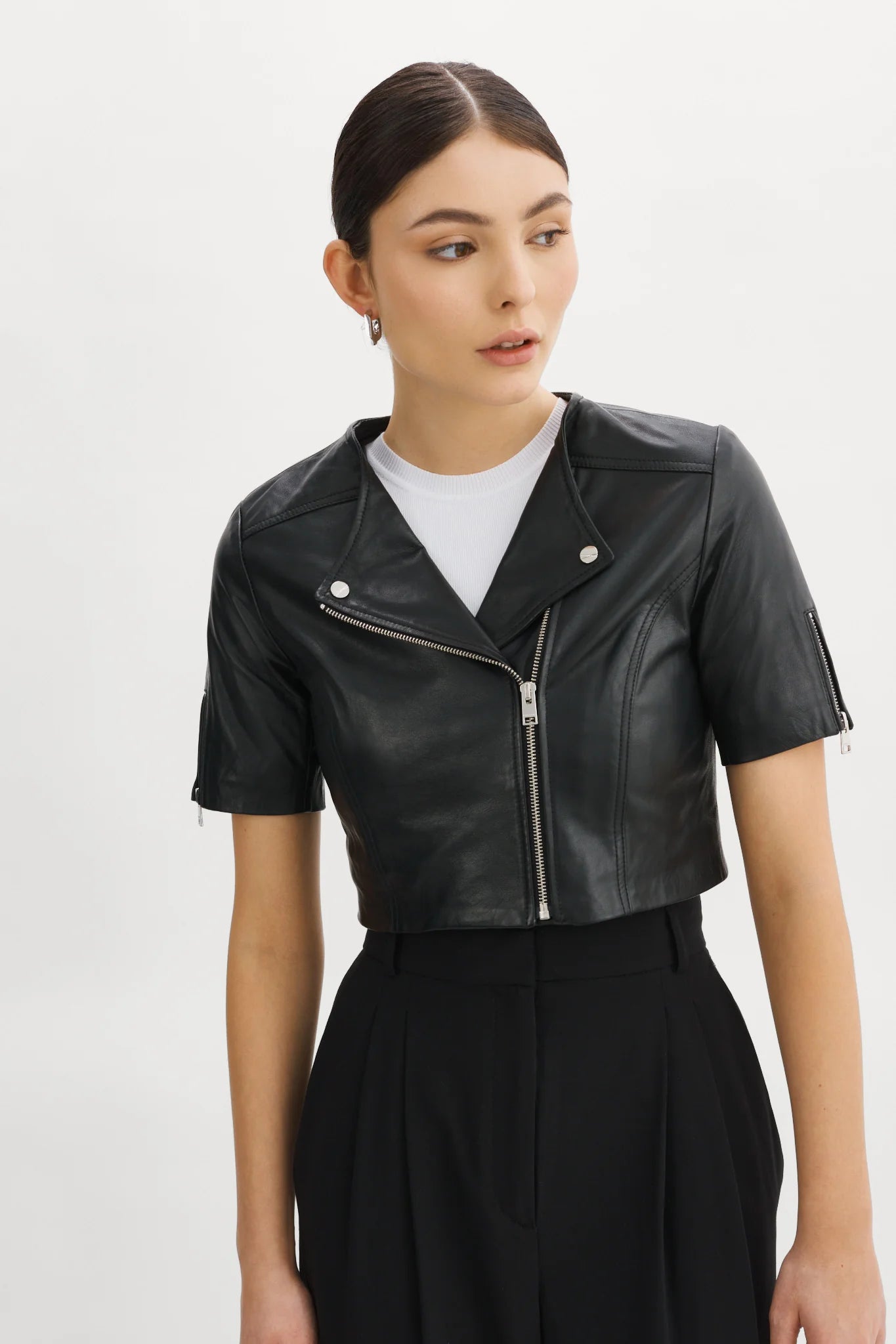 La Marque Kirsi Leather Biker Jacket